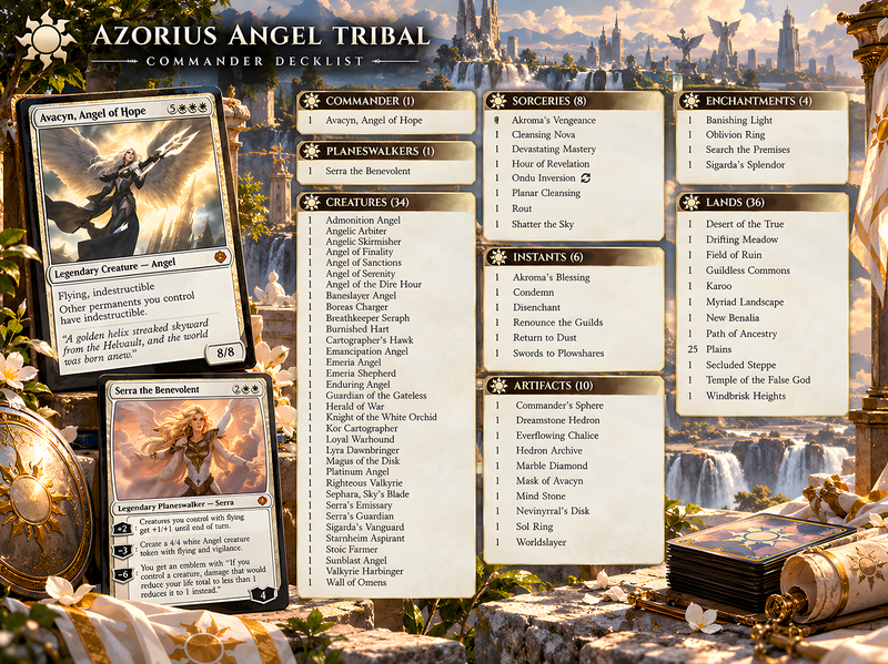 Avacyn Themed Commander Deck | 104+ Cards | ProxyTCG — 5
