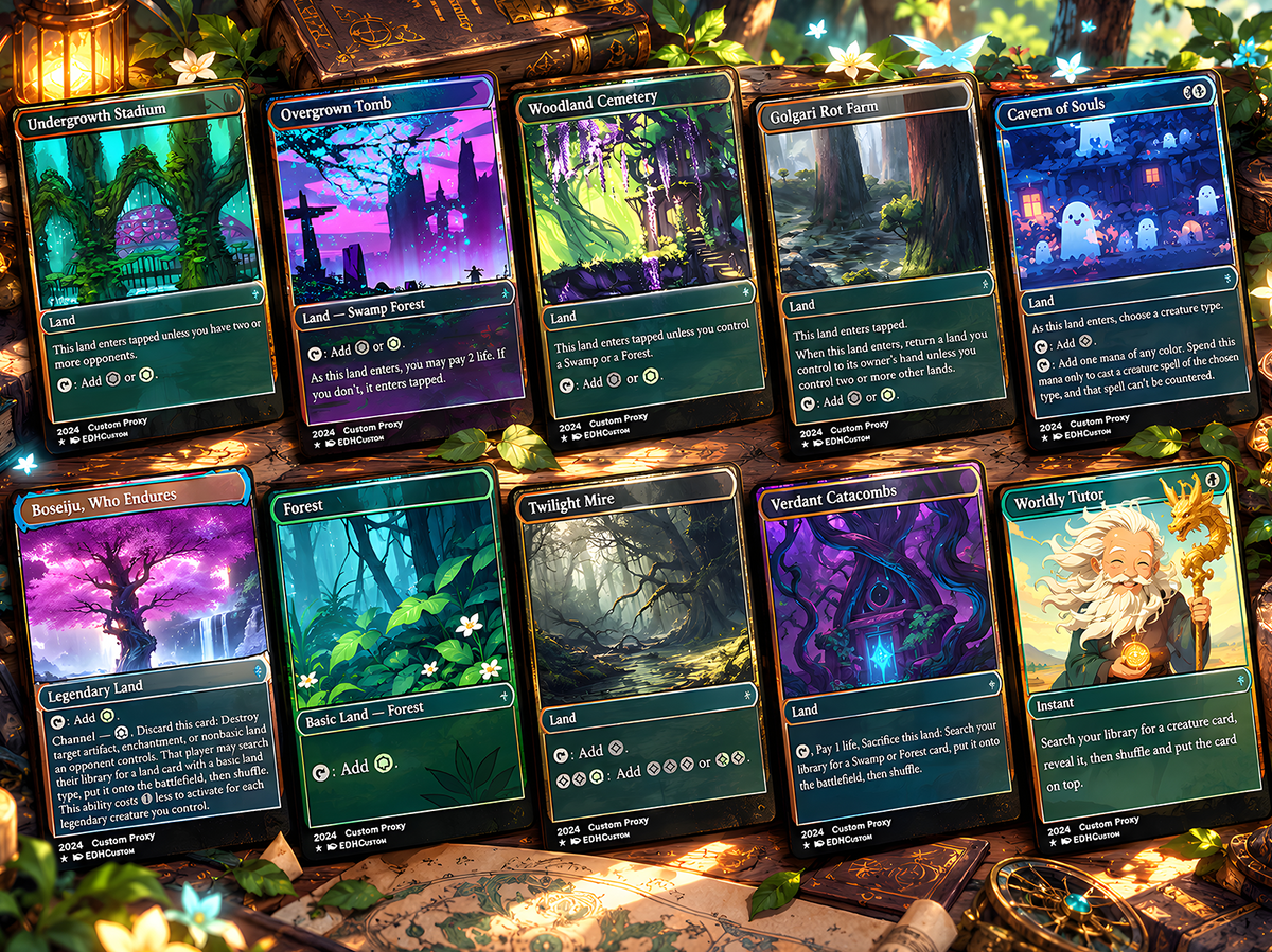 Squirrel Tribal Chatterfang Commander Deck | 123+ Cards | ProxyTCG — 4