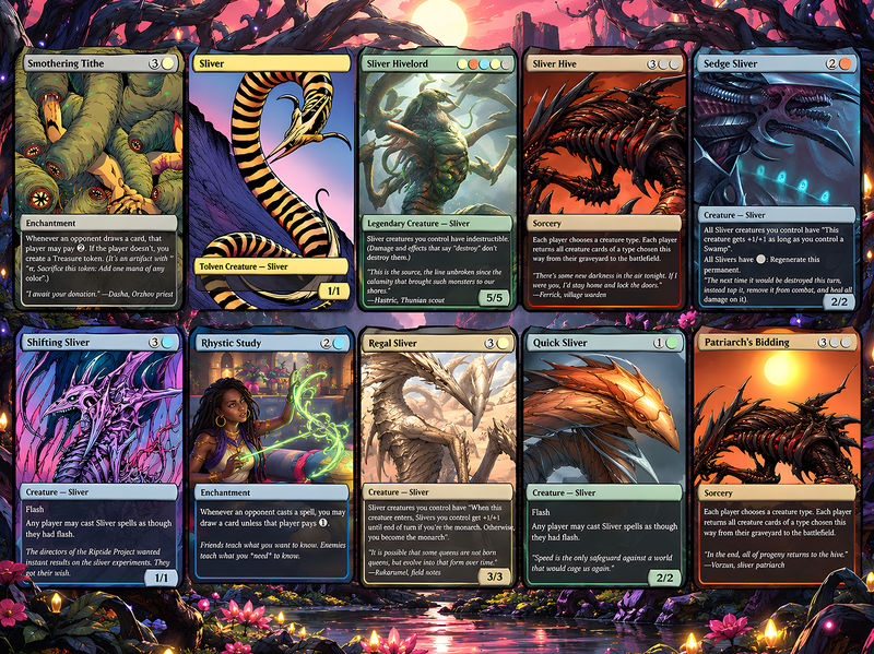 The First Sliver Custom Commander Deck | 115+ Cards | ProxyTCG — 2
