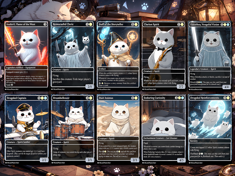 Millicent Spirit Cat Tribal Commander Deck | 103+ Cards | ProxyTCG — 2