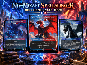 Niv-Mizzet Spellslinger Commander Deck | 107+ Cards | ProxyTCG