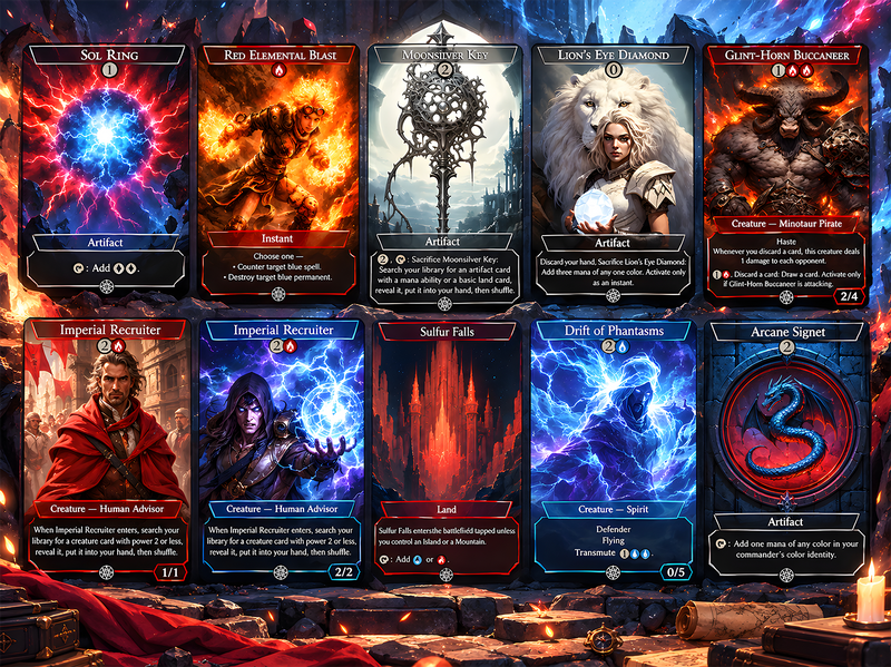 Niv-Mizzet Spellslinger Commander Deck | 107+ Cards | ProxyTCG — 2