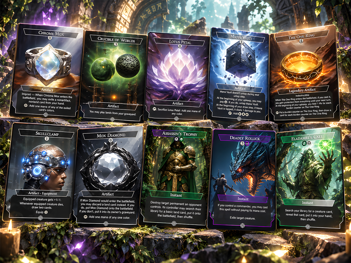 The Necrobloom Landfall Commander Deck | 124+ Cards | ProxyTCG — 3
