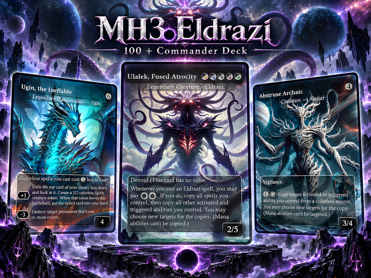 MH3 Eldrazi Commander Deck | 129+ Cards | ProxyTCG — 1