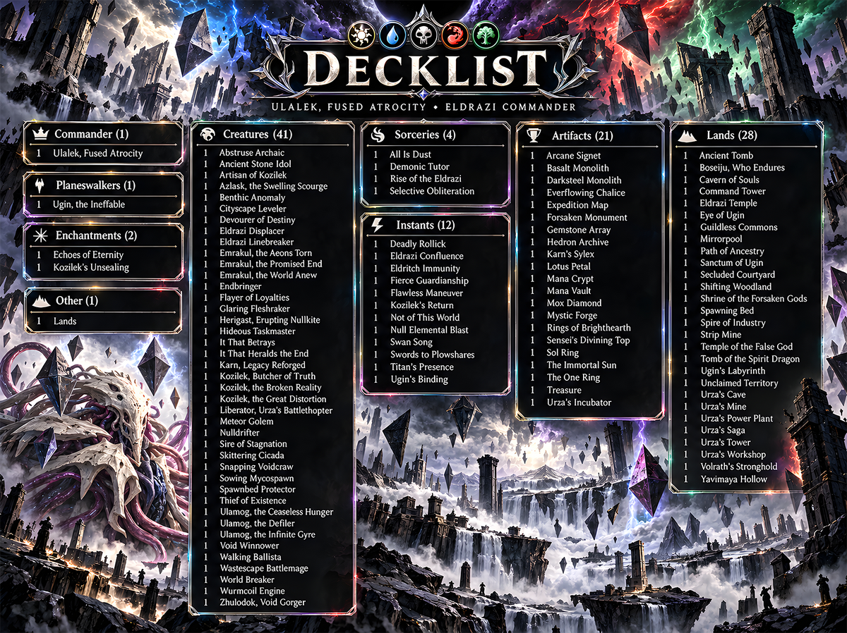 MH3 Eldrazi Commander Deck | 129+ Cards | ProxyTCG — 5