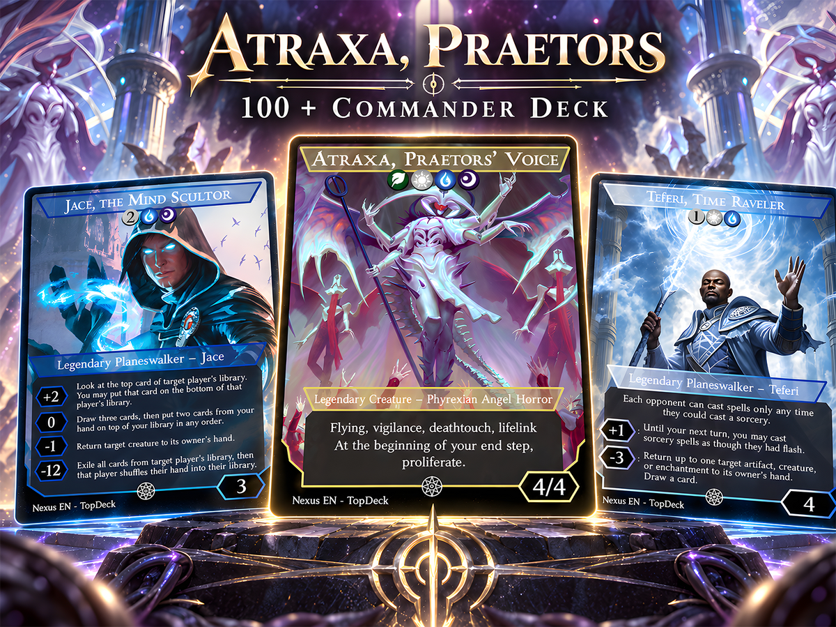 Atraxa, Praetors’ Ascent Commander Deck | 126+ Cards | ProxyTCG — 1