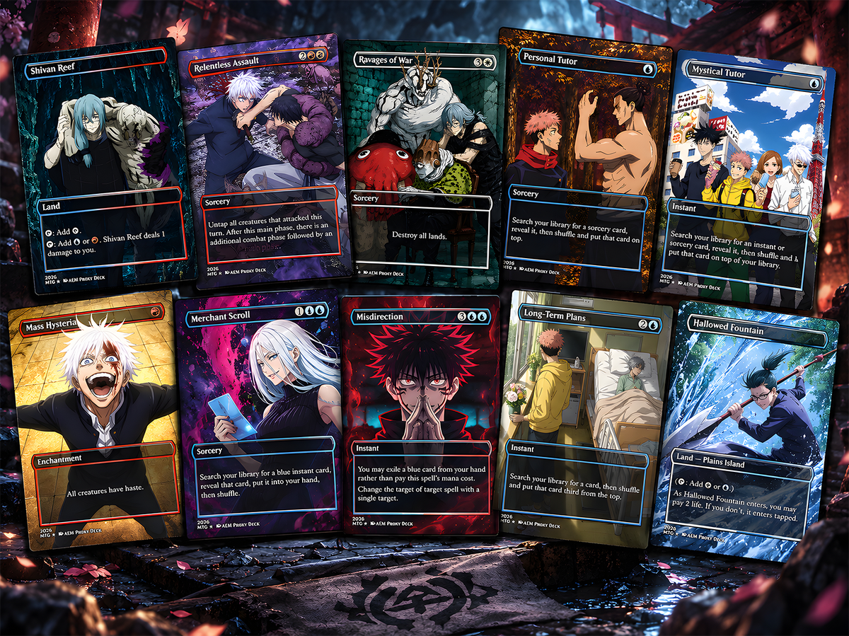 Jujutsu Kaisen Commander Deck | 103+ Cards | ProxyTCG — 3
