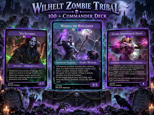 Wilhelt Zombie Tribal Commander Deck | 117+ Cards | ProxyTCG