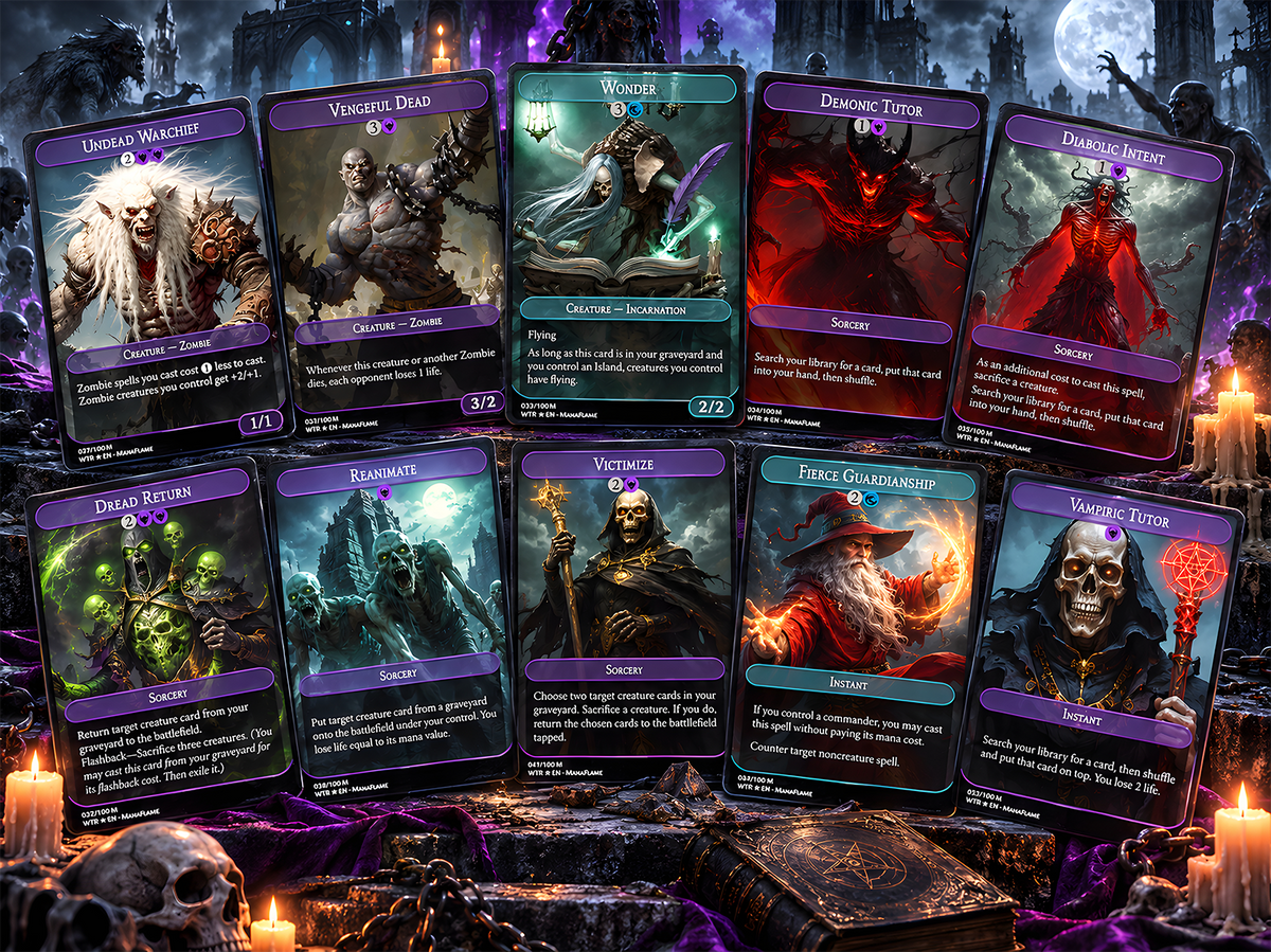 Wilhelt Zombie Tribal Commander Deck | 117+ Cards | ProxyTCG — 3