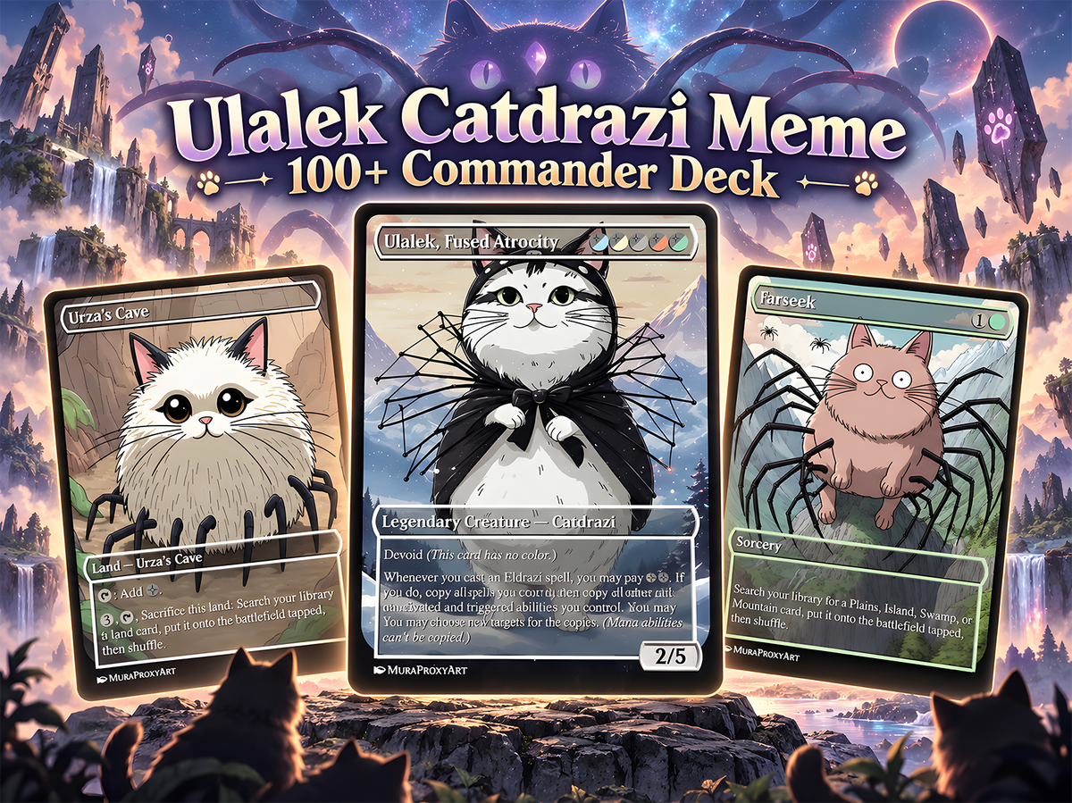 Ulalek Catdrazi Meme Commander Deck | 112+ Cards | ProxyTCG — 1