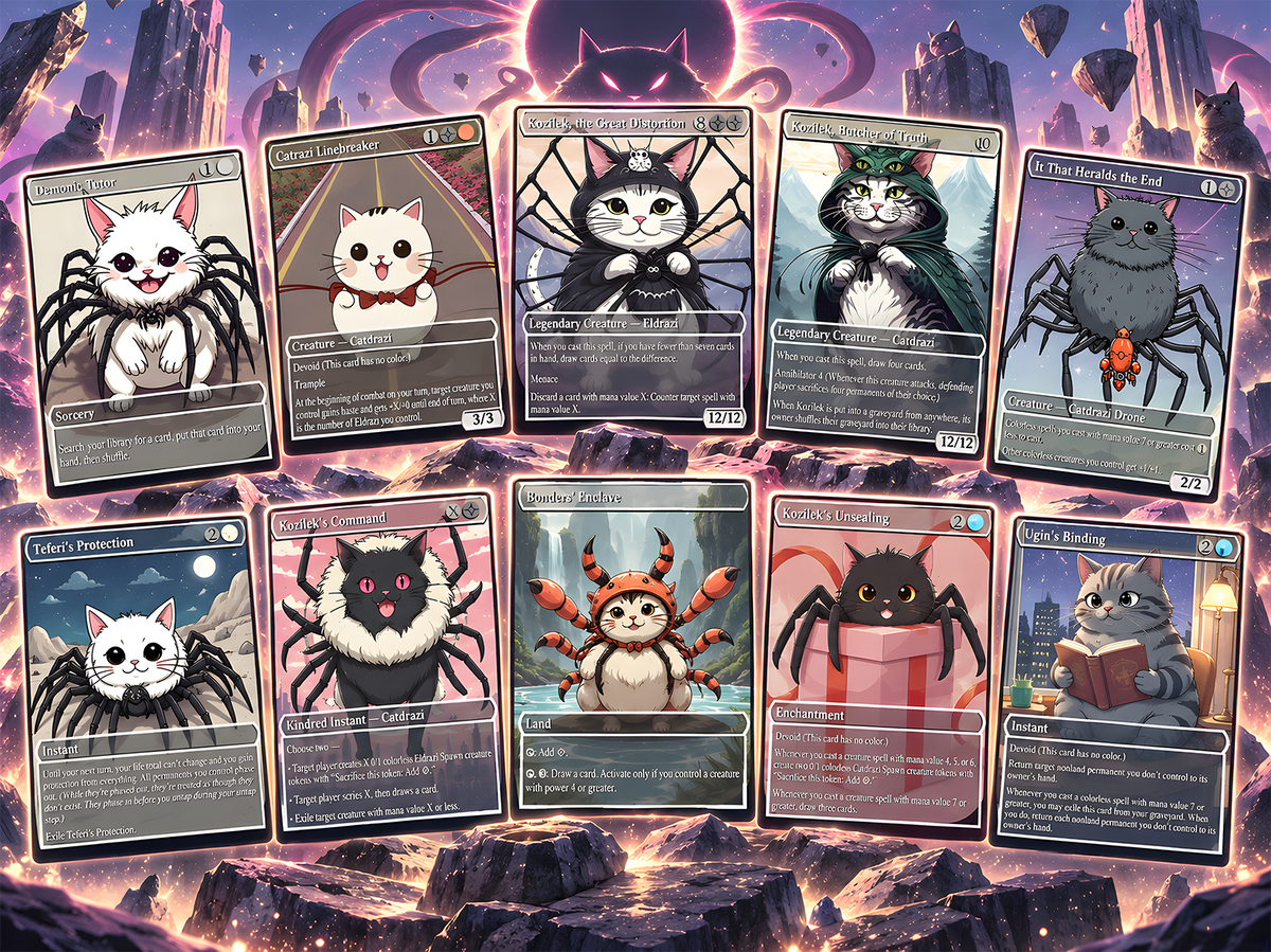 Ulalek Catdrazi Meme Commander Deck | 112+ Cards | ProxyTCG — 2