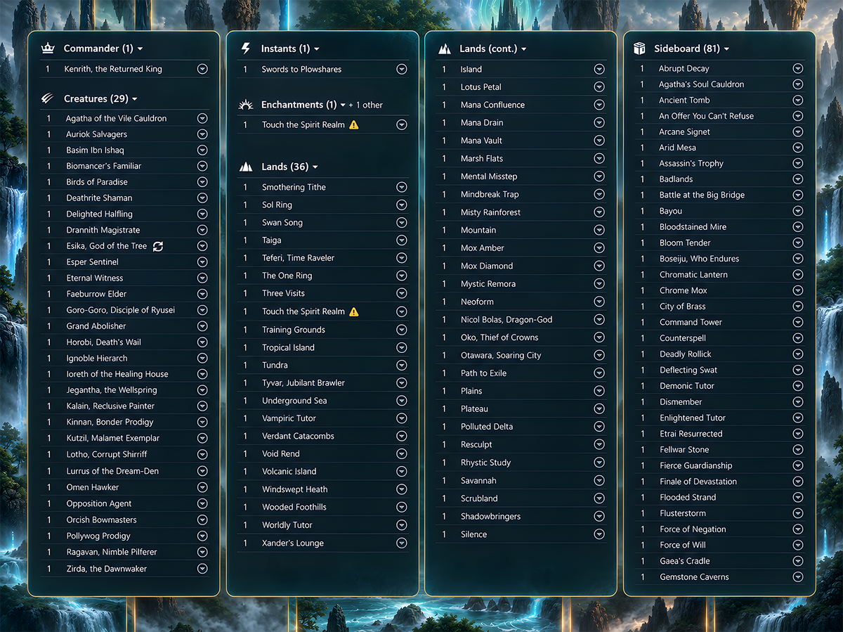 Motal Proxy Commander Deck | 121+ Cards | ProxyTCG — 5