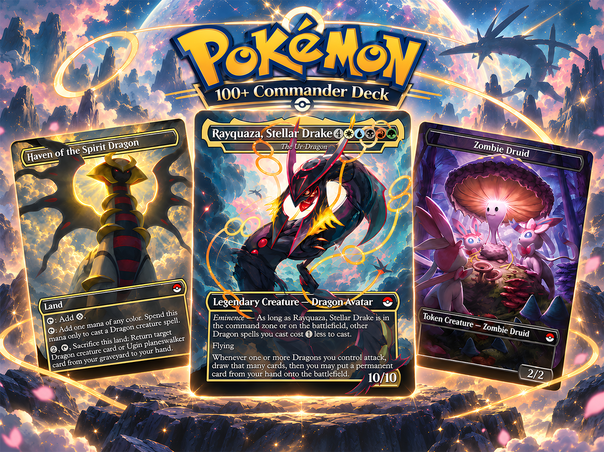 Pokémon Commander Deck Ver 2 | 110+ Cards | ProxyTCG — 1