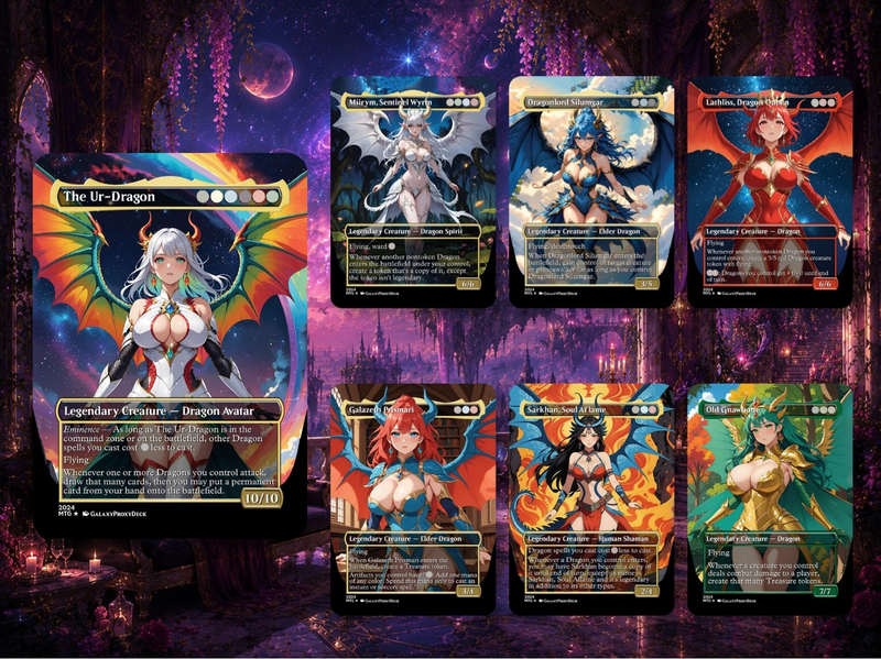 The UR-DRAGON Commander Deck – 109+ Cards | ProxyTCG