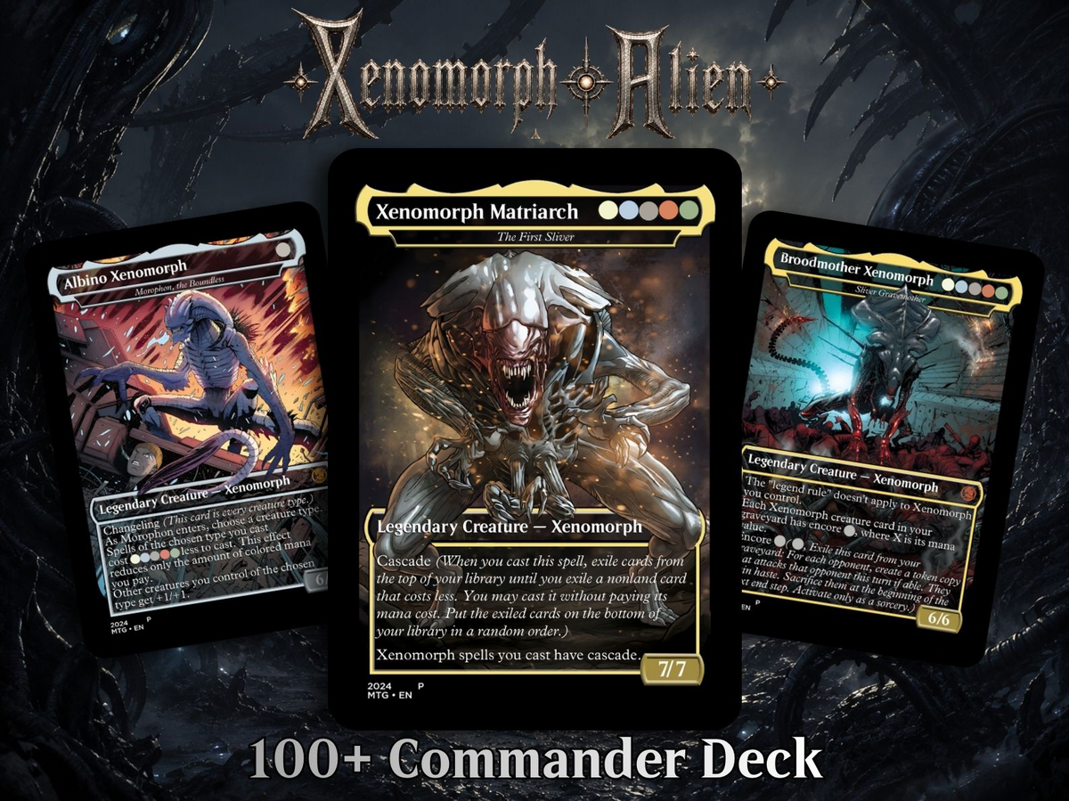 Xenomoth Alien Commander Deck – 113+ Cards | ProxyTCG