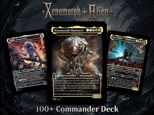 Xenomoth Alien Commander Deck – 113+ Cards | ProxyTCG