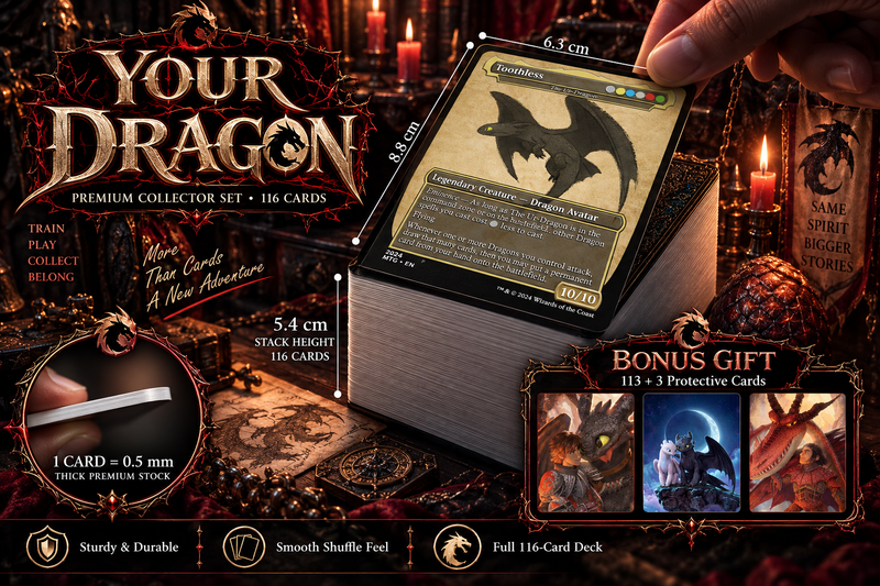 How To Train Your Dragon Commander Deck – 116+ Cards | ProxyTCG [mockai LK-5 sha:9e28650e]