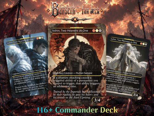 Berserk Anime Commander Deck –  109+ Cards - ProxyTCG