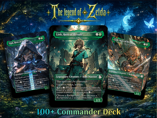 Savior of Hyrule Commander Deck | 116+ Cards | ProxyTCG