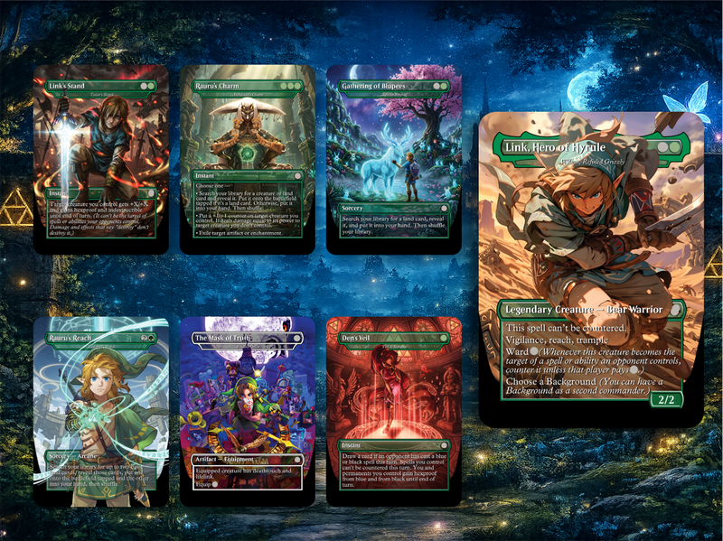 Savior of Hyrule Commander Deck | 116+ Cards | ProxyTCG
