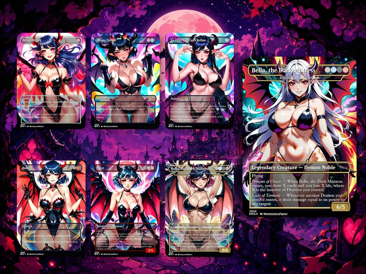 Demon Tribal Commander Deck - 109+ Cards | ProxyTCG
