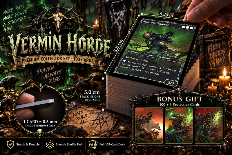 Vermin Horde Commander Deck - 103+ Cards | ProxyTCG [mockai LK-20 sha:ad099169]