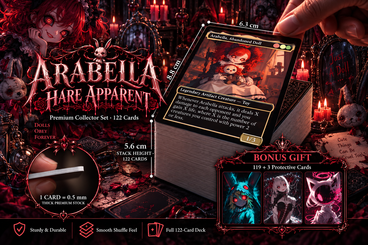 Arabella Hare Apparent Commander Deck | 100-Card MTG Proxy EDH Set | Creepy Chibi Rabbit | ProxyTCG [mockai LK-204 sha:a393b05b]