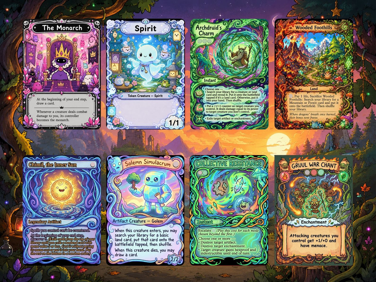Adventure Time Bello Commander Deck | 100-Card MTG Proxy EDH Set | ProxyTCG