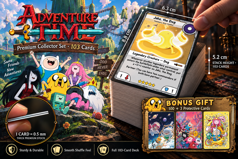 Adventure time Commander Deck | ProxyTCG [mockai LK-208 sha:12a53d9a]