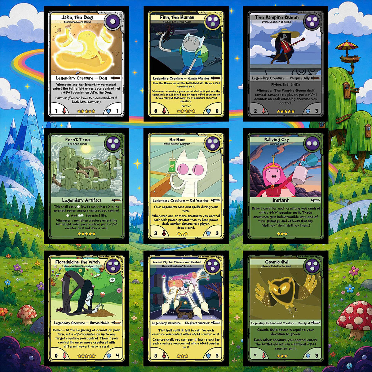 Adventure time Commander Deck | ProxyTCG