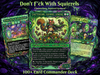 Chatterfang Squirrel Tribal Rick and Morty Inspired Commander Deck | 100-Card MTG Proxy EDH Set | ProxyTCG
