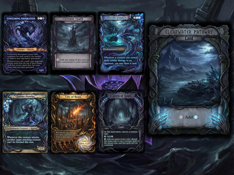 Captain N'ghathrod Horror Tribal Commander Deck | 100 Cards