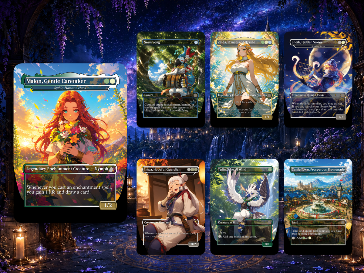 Hyrule Reborn Zelda-Inspired Commander Proxy Deck | 100+ Cards | ProxyTCG