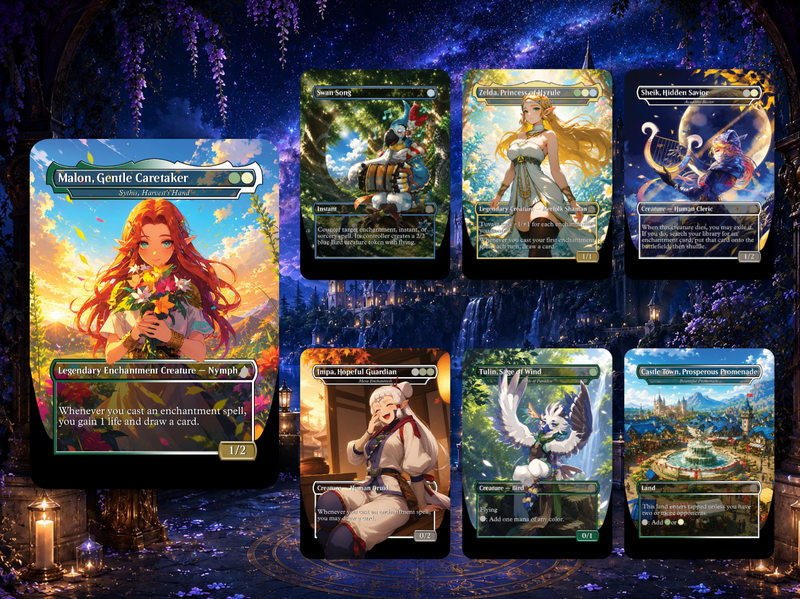 Hyrule Reborn Zelda-Inspired Commander Proxy Deck | 100+ Cards | ProxyTCG