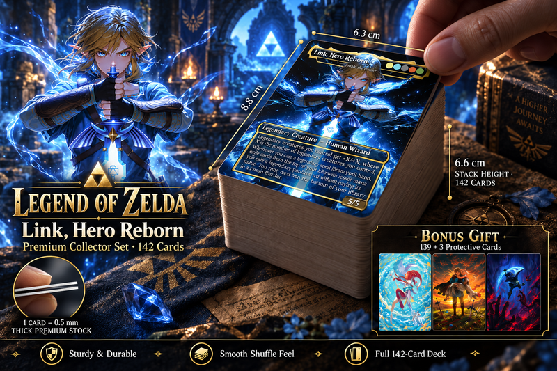 Legend of Zelda Inspired | 138-Card MTG Proxy EDH Set | Hyrule Legendary Heroes Deck | ProxyTCG [mockai LK-231 sha:78a5396c]