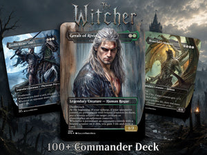 Witcher Themed Commander Deck - 117+ Cards | ProxyTCG