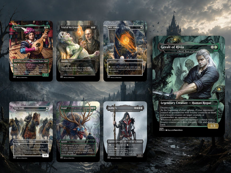 Witcher Themed Commander Deck - 117+ Cards | ProxyTCG