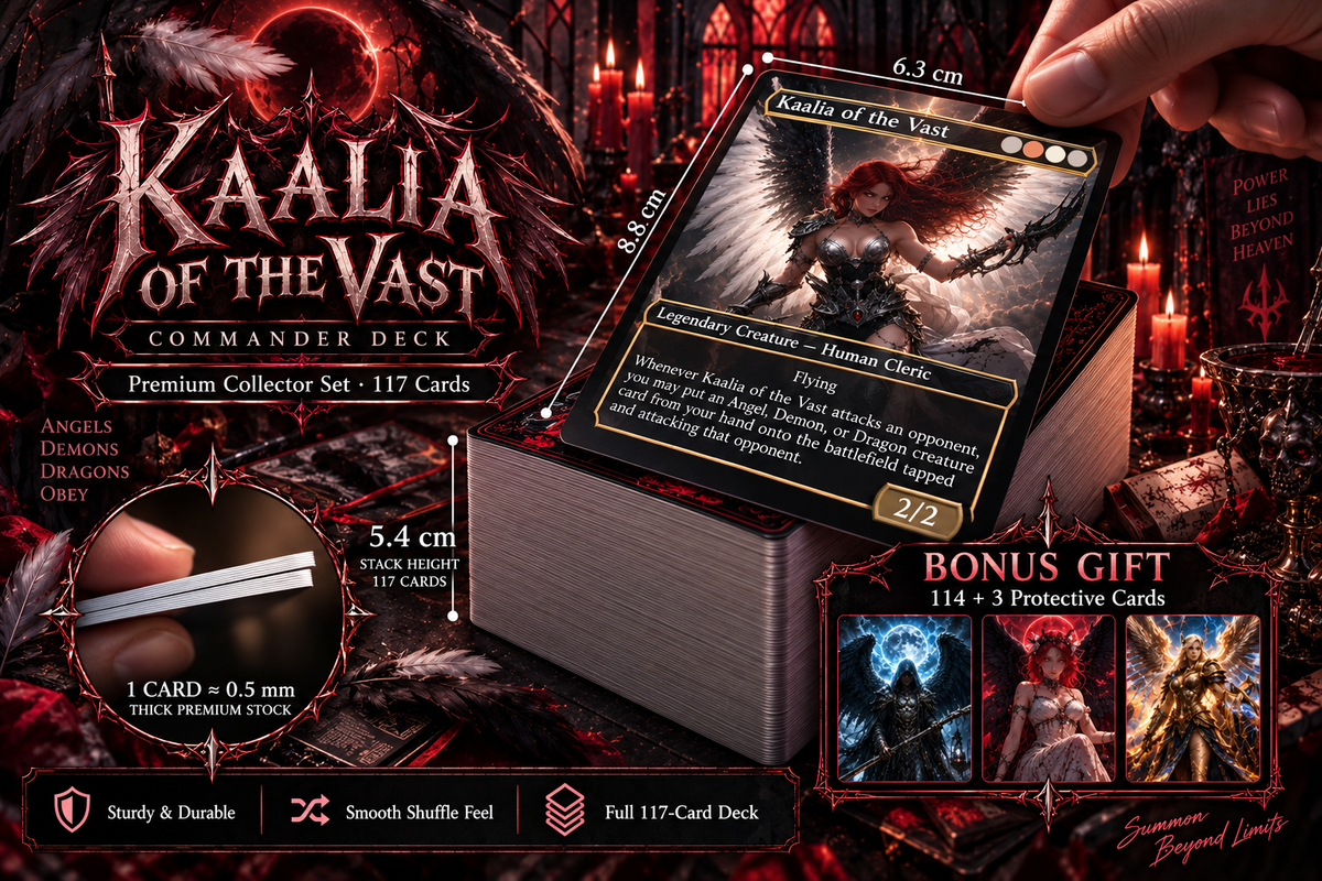 Kaalia of the Vast 2 Commander Deck | 113+ Cards | ProxyTCG [mockai LK-30 sha:184748fe]