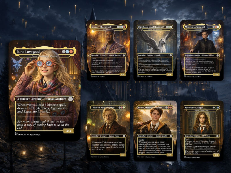 Dumbledore Light Magic Commander Deck | 108+ Cards | ProxyTCG